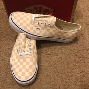 Authentic Checkerboard Vans